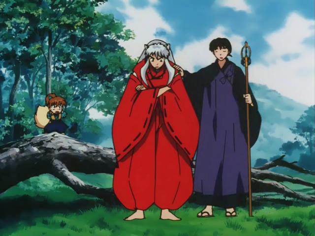 Otaku Gallery  / Anime e Manga / Inu-Yasha / Screen Shots / Episodi / 023 - La voce di Kagome e il bacio di Kikyo / 215.jpg